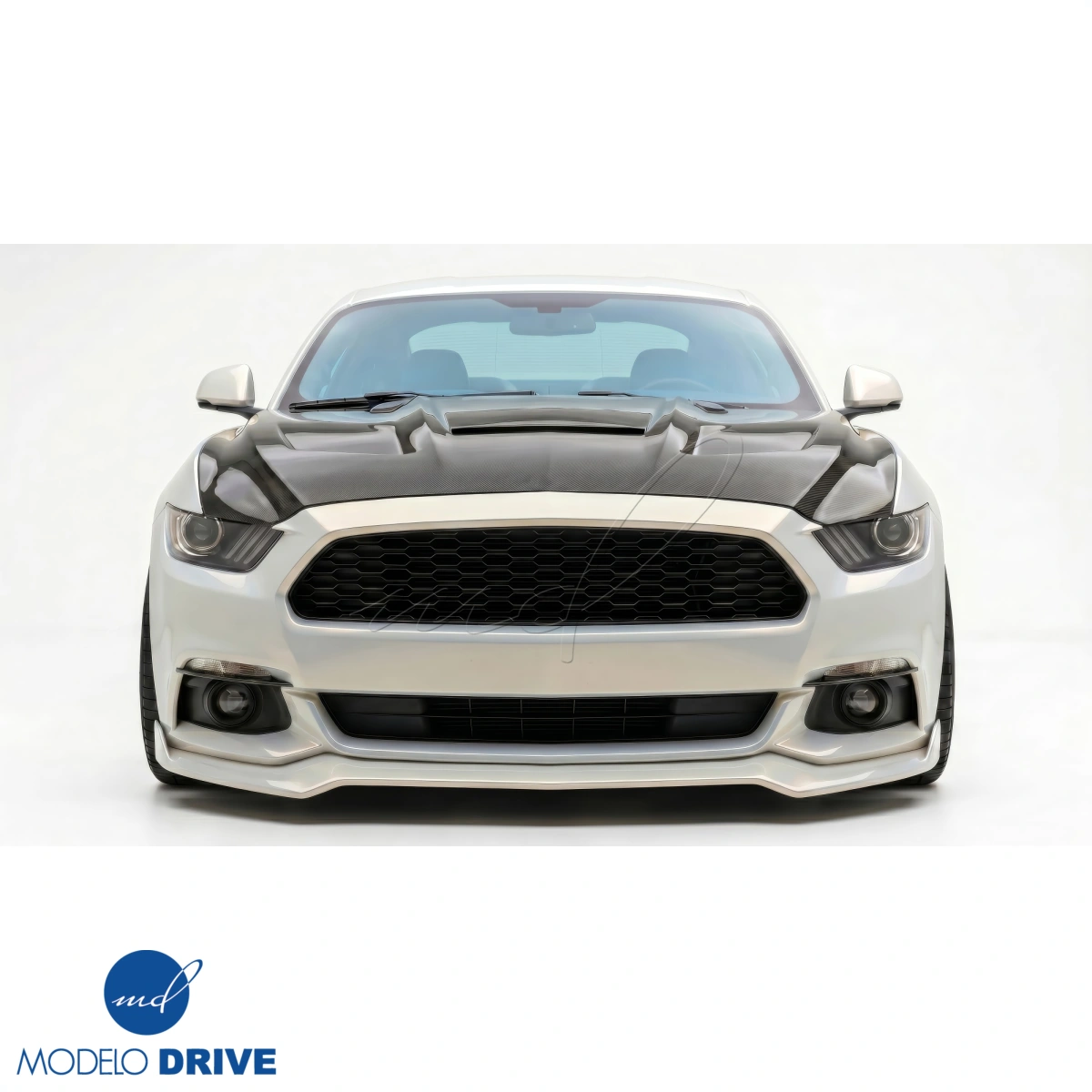 Modify your Ford Mustang 2015 with our Exterior/Hoods - 4