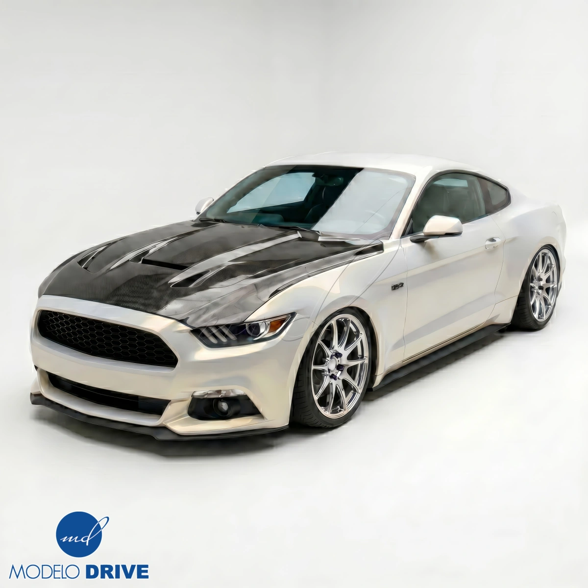 Modify your Ford Mustang 2015 with our Exterior/Hoods - 6