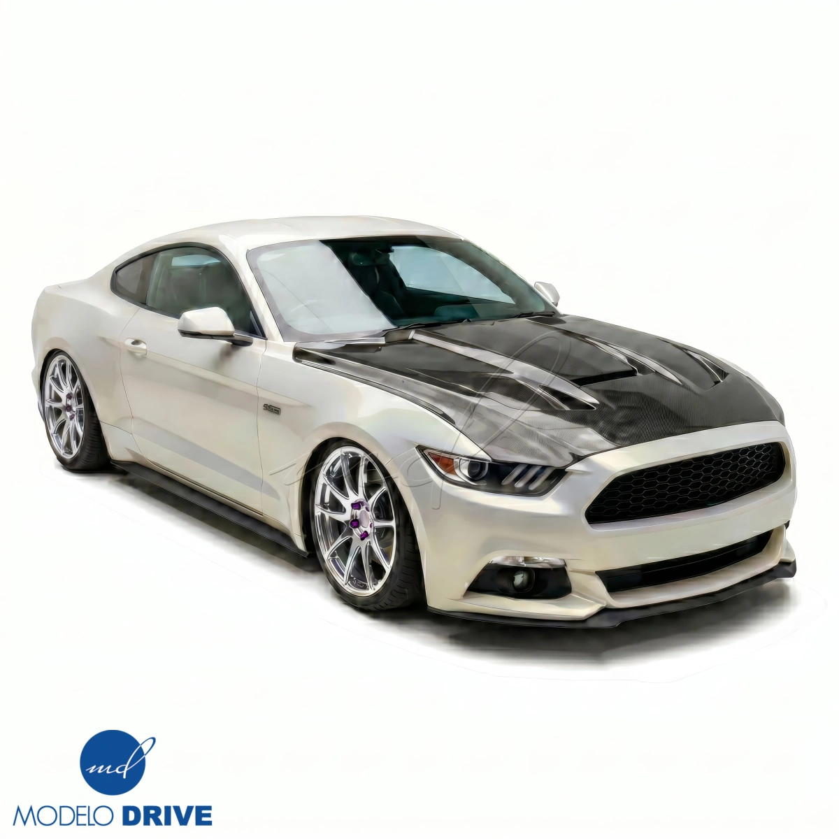 Modify your Ford Mustang 2015 with our Exterior/Hoods - 7