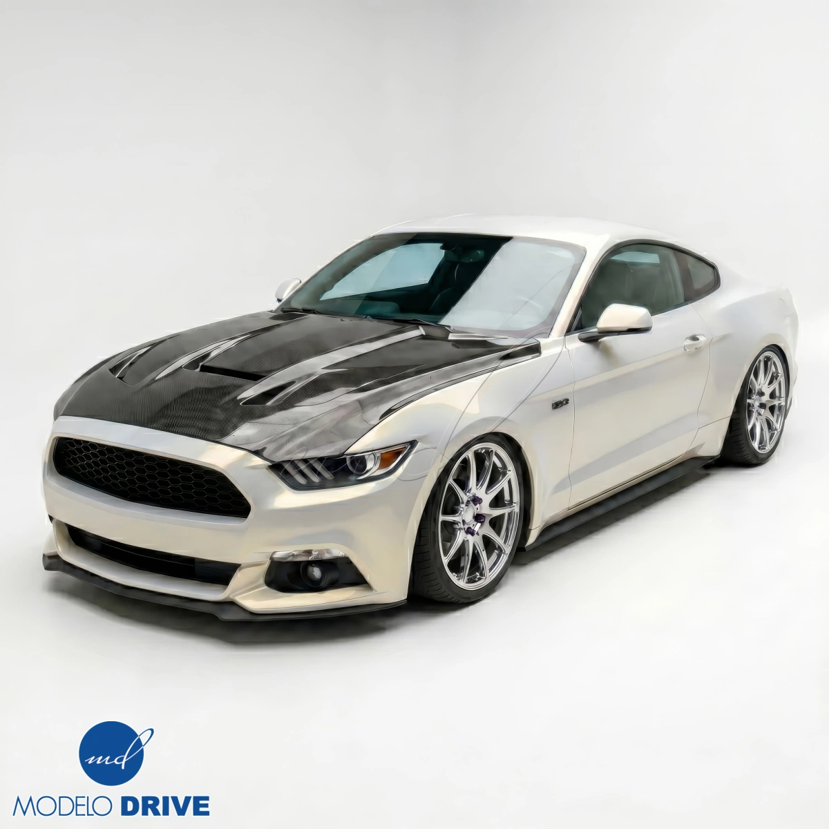 Modify your Ford Mustang 2015 with our Exterior/Hoods - 8