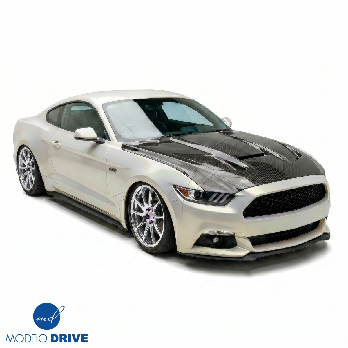 Modify your Ford Mustang 2015 with our Exterior/Hoods - 9