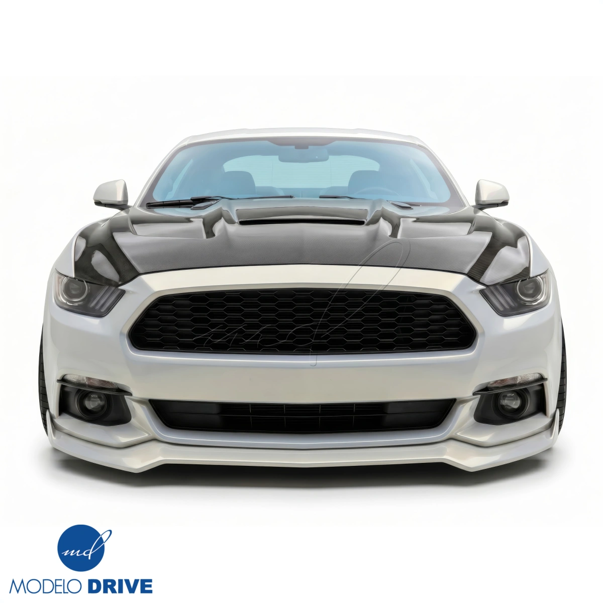 Modify your Ford Mustang 2015 with our Exterior/Hoods - 12