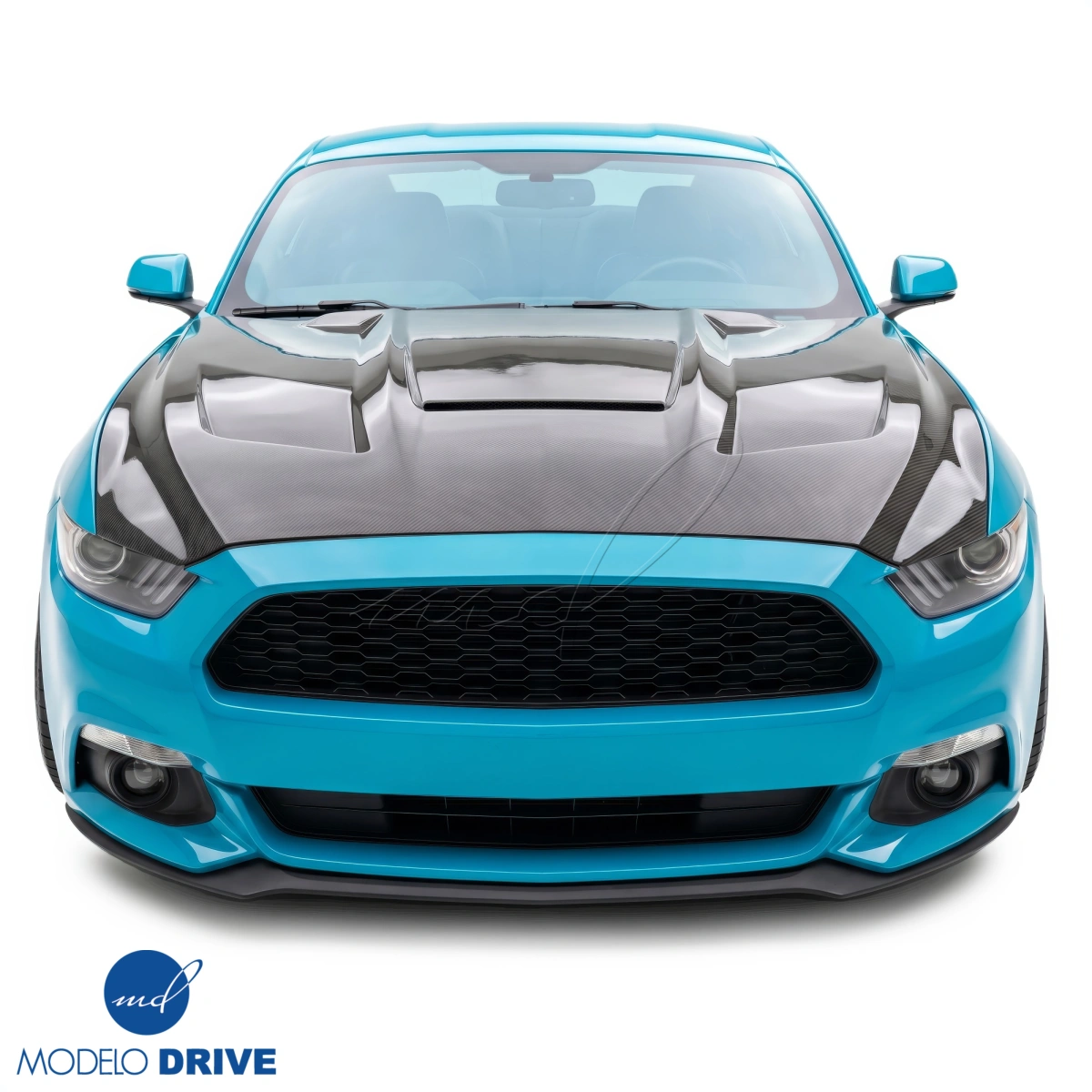 Modify your Ford Mustang 2015 with our Exterior/Hoods - 16