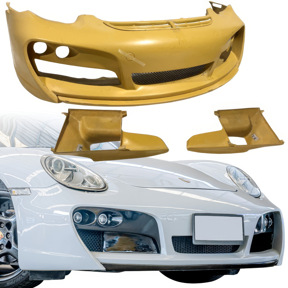 Modify your Porsche Boxster 2005 with our Exterior/Front Bumpers or Lips - 