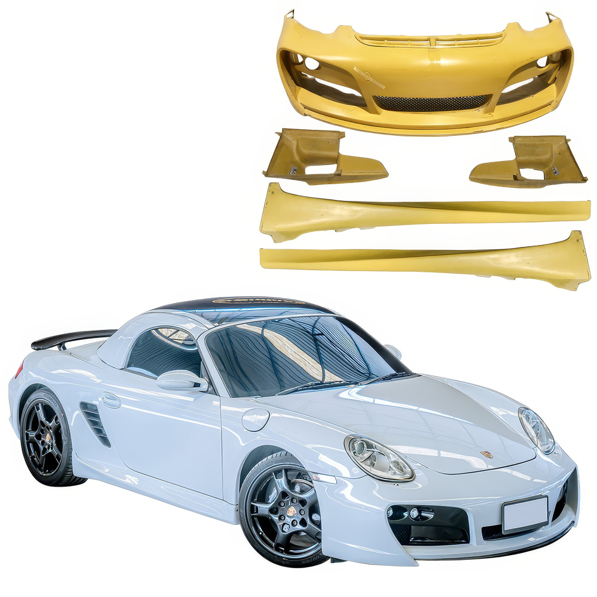 Modify your Porsche Boxster 2005 with our Exterior/Complete Body Kits - 