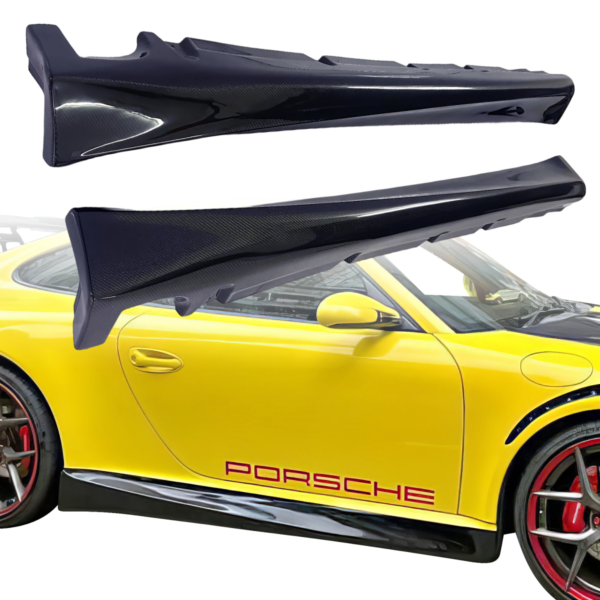 Modify your Porsche 911 2005 with our Exterior/Side Skirts - 