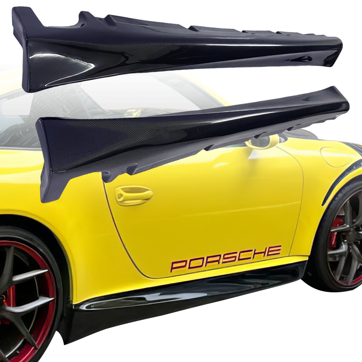 Modify your Porsche 911 2005 with our Exterior/Side Skirts - 