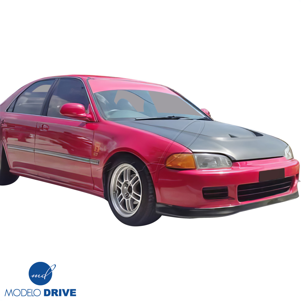 Modify your Honda Civic 1992 with our Exterior/Hoods - 