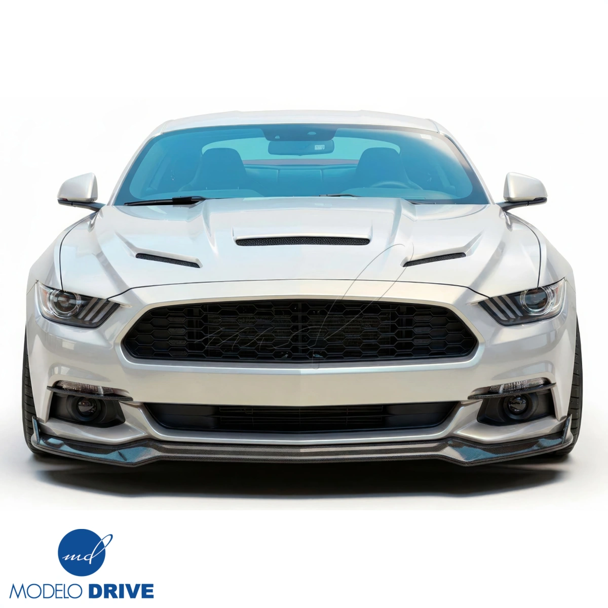 Modify your Ford Mustang 2015 with our Exterior/Hoods - 8