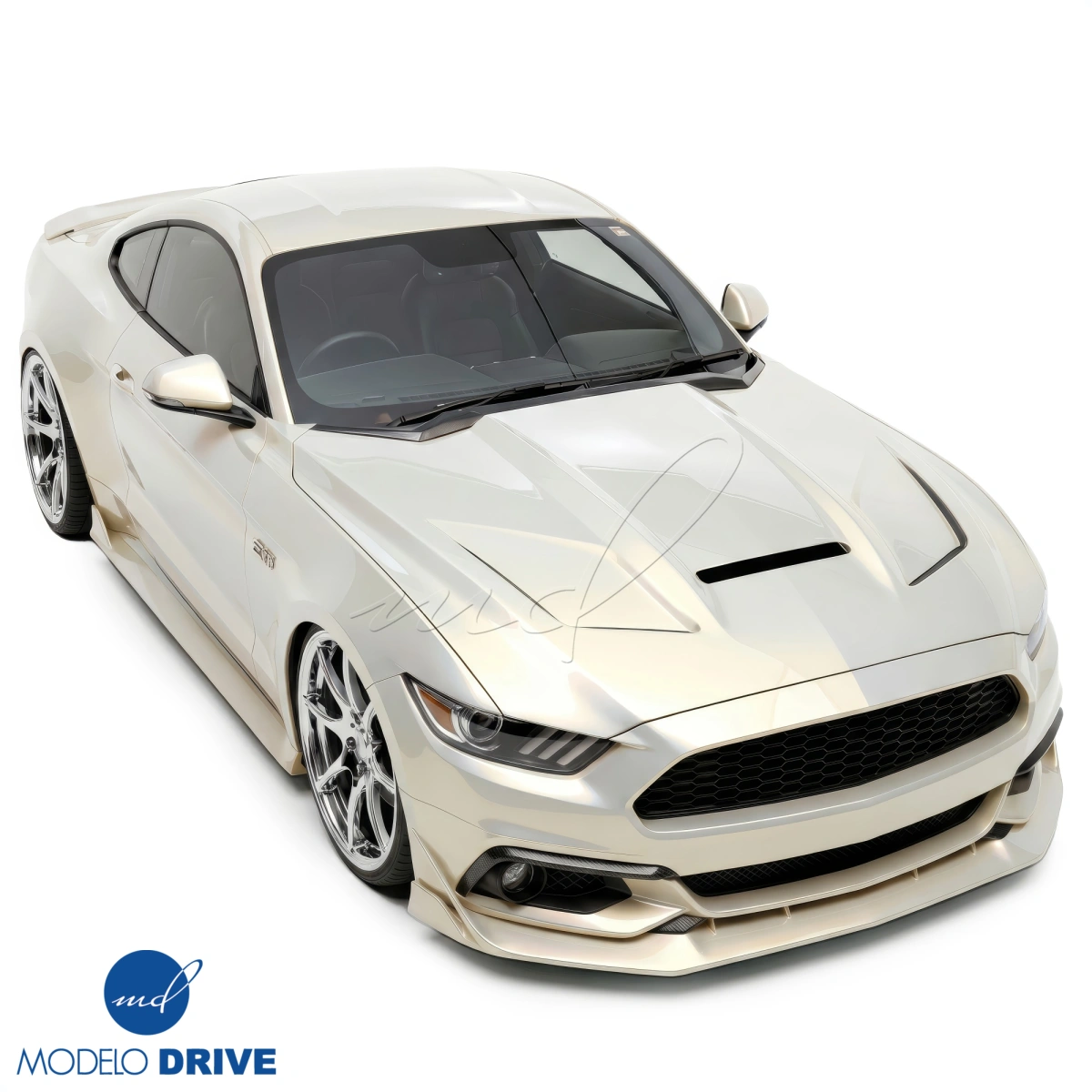 Modify your Ford Mustang 2015 with our Exterior/Hoods - 9