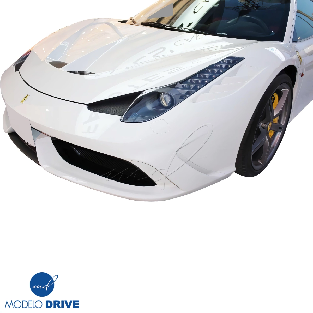 Modify your Ferrari 458 2010 with our Exterior/Front Bumpers - 4