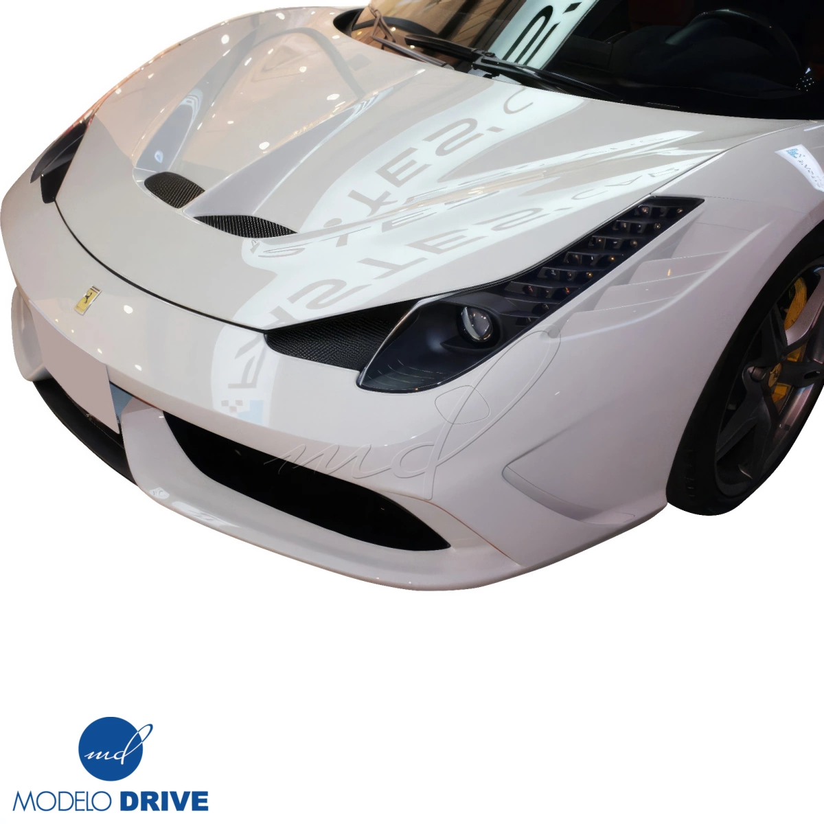 Modify your Ferrari 458 2010 with our Exterior/Front Bumpers - 6