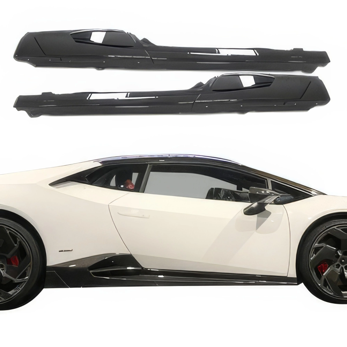 Modify your Lamborghini Huracan 2014 with our Exterior/Side Skirts - 1