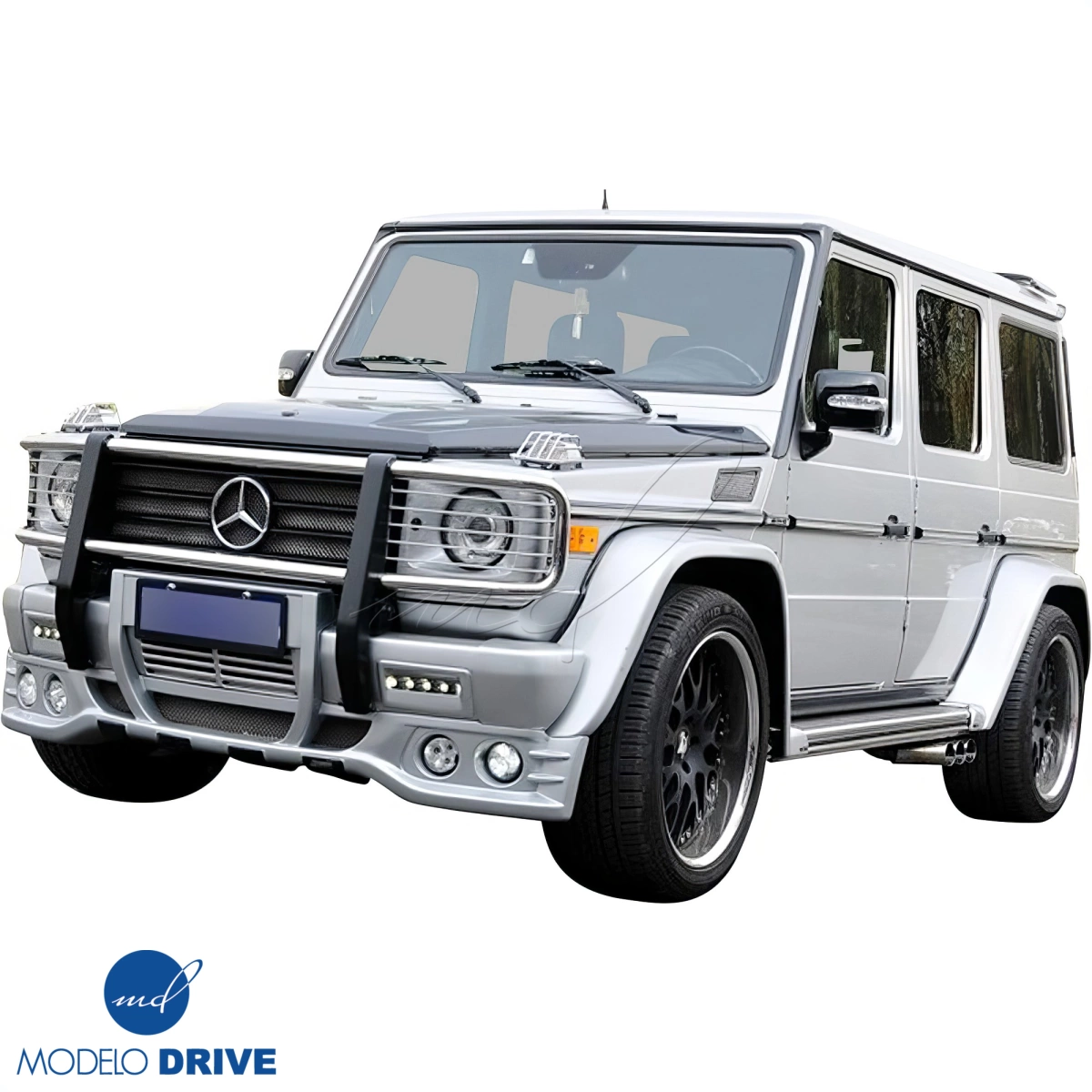 Modify your Mercedes-Benz G-Class 1999 with our Exterior/Front Lips - 3