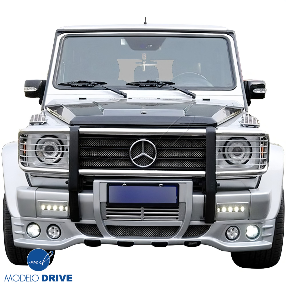 Modify your Mercedes-Benz G-Class 1999 with our Exterior/Front Bumpers or Lips - 