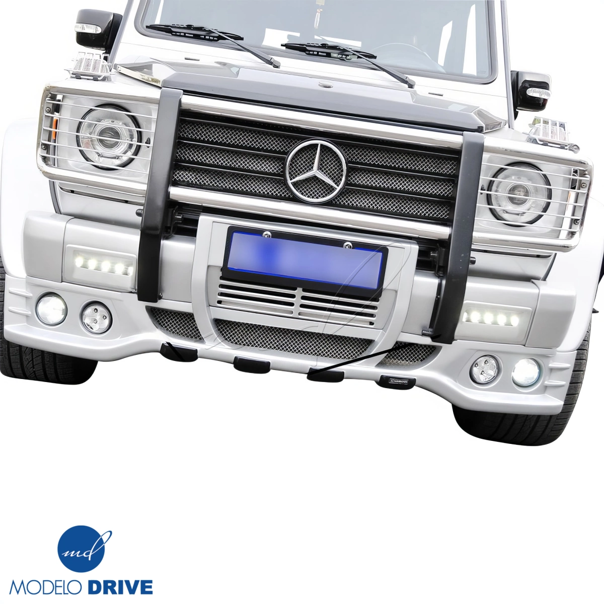 Modify your Mercedes-Benz G-Class 1999 with our Exterior/Front Lips - 5