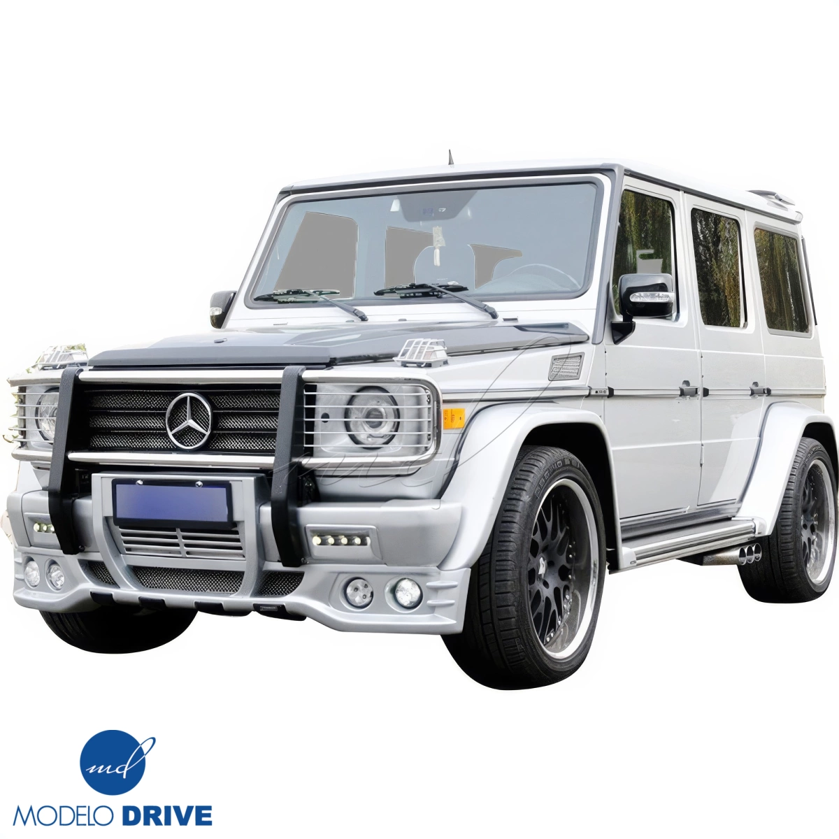Modify your Mercedes-Benz G-Class 1999 with our Exterior/Front Lips - 8