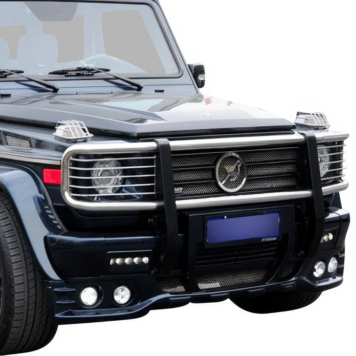 Modify your Mercedes-Benz G-Class 1999 with our Exterior/Front Lips - 11