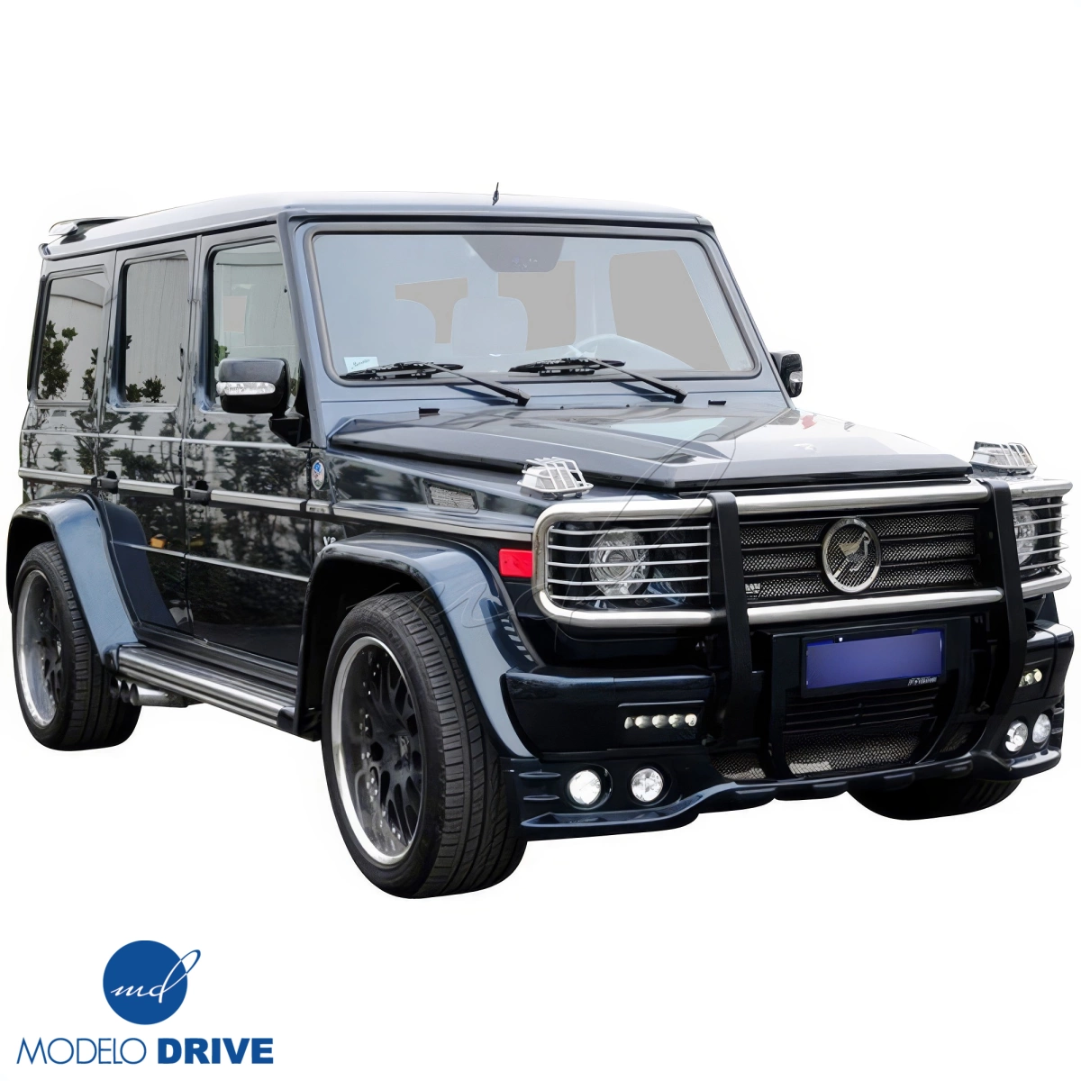 Modify your Mercedes-Benz G-Class 1999 with our Exterior/Front Lips - 12