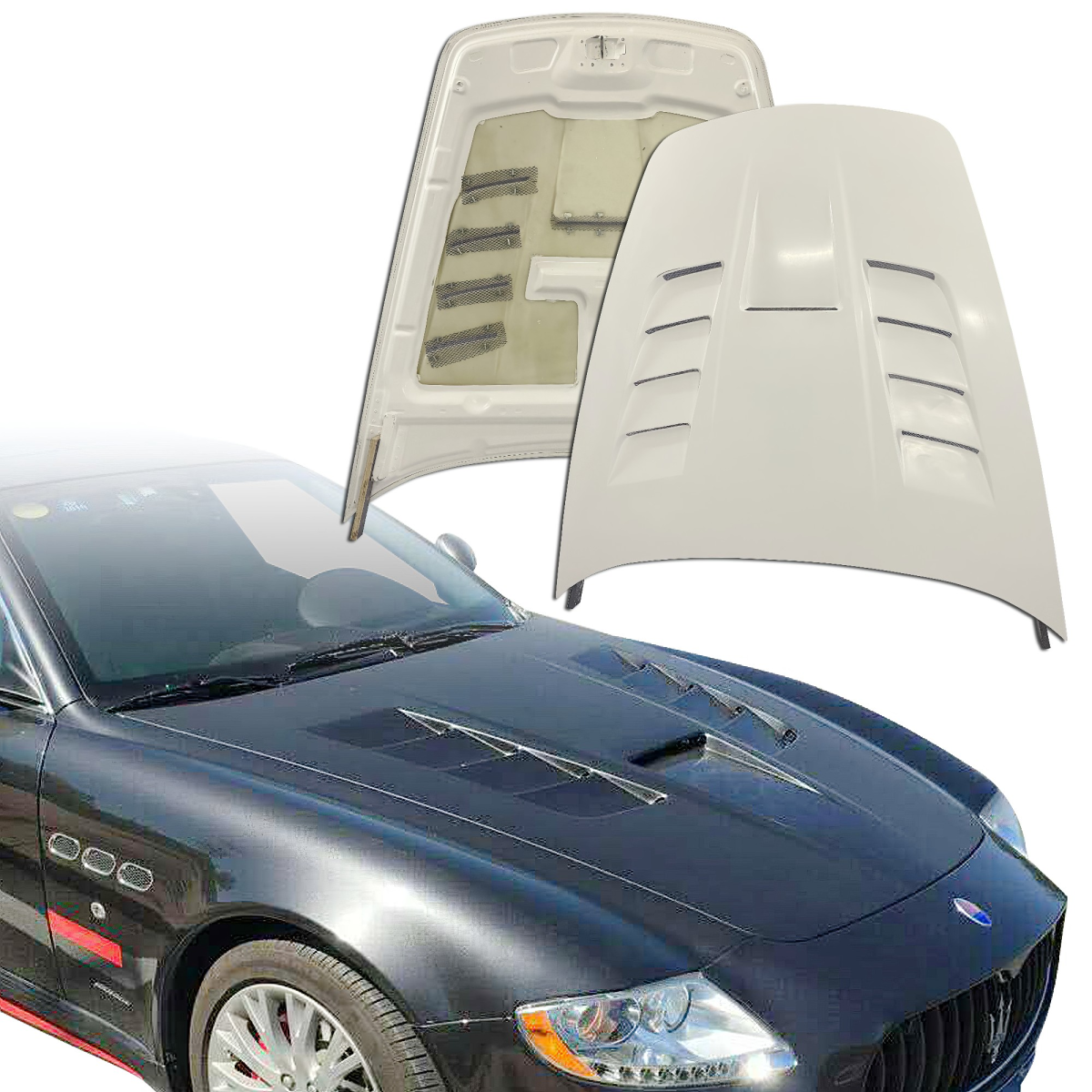 Modify your Maserati Quattroporte 2005 with our Exterior/Hoods - 