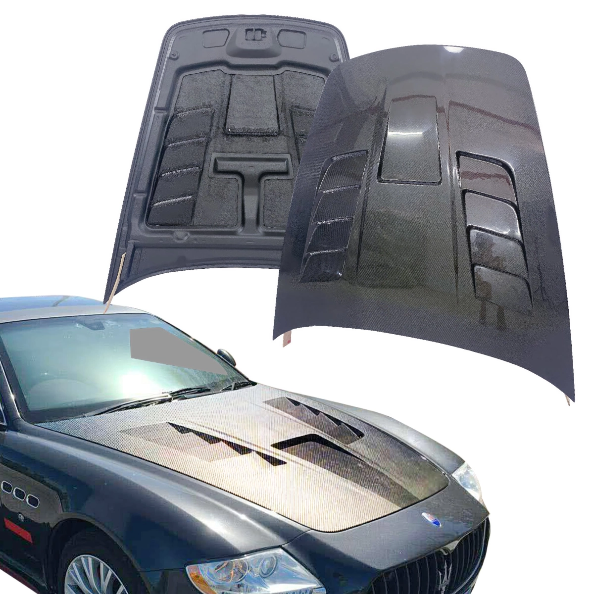 Modify your Maserati Quattroporte 2005 with our Exterior/Hoods - 1