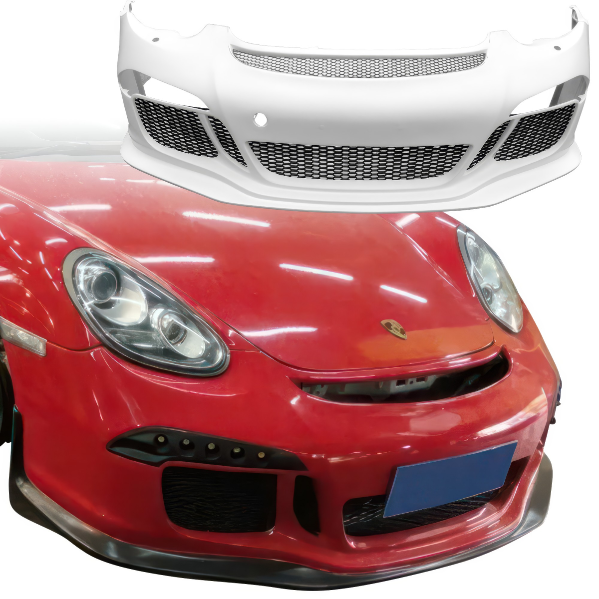 Modify your Porsche Cayman 2009 with our Exterior/Front Bumpers or Lips - 