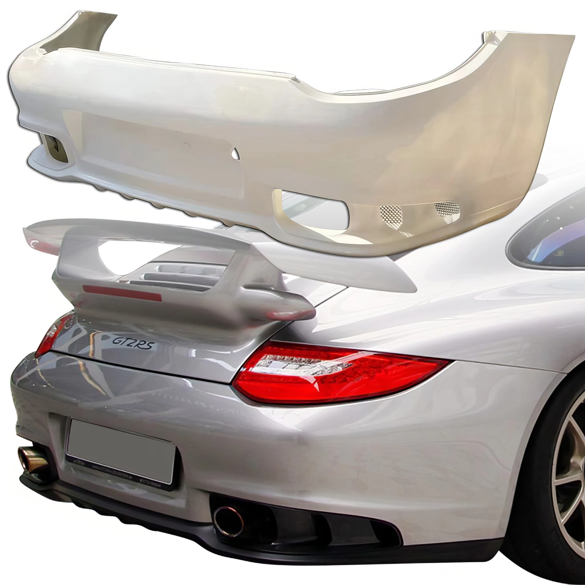 Modify your Porsche 911 2010 with our Exterior/Rear Bumpers - 1