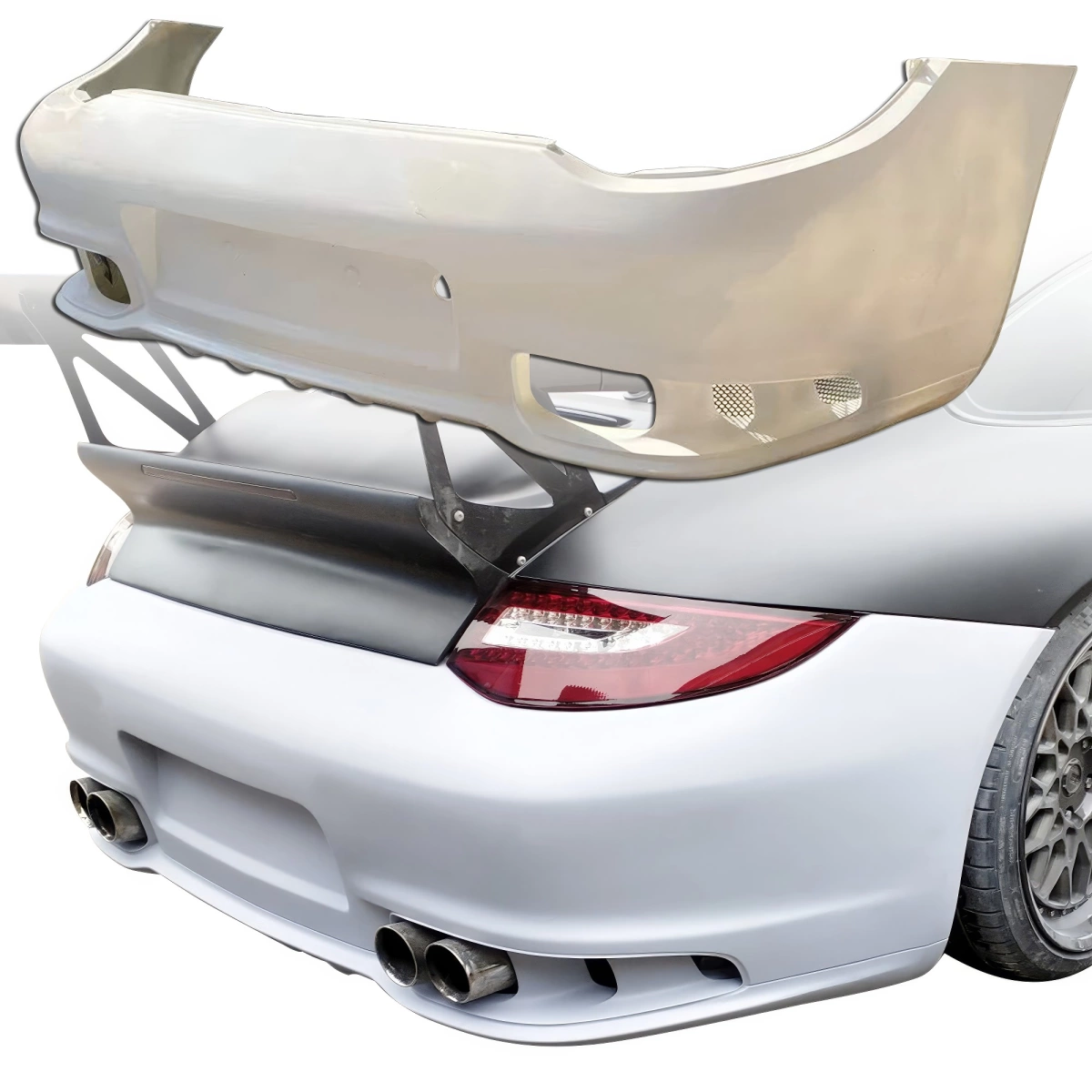 Modify your Porsche 911 2010 with our Exterior/Rear Bumpers - 10