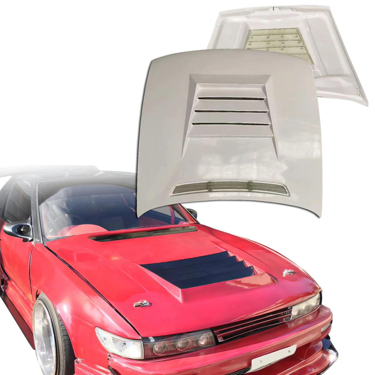 ModeloDrive FRP DMA D1 Hood > Nissan Silvia (S13) 1989-1994
