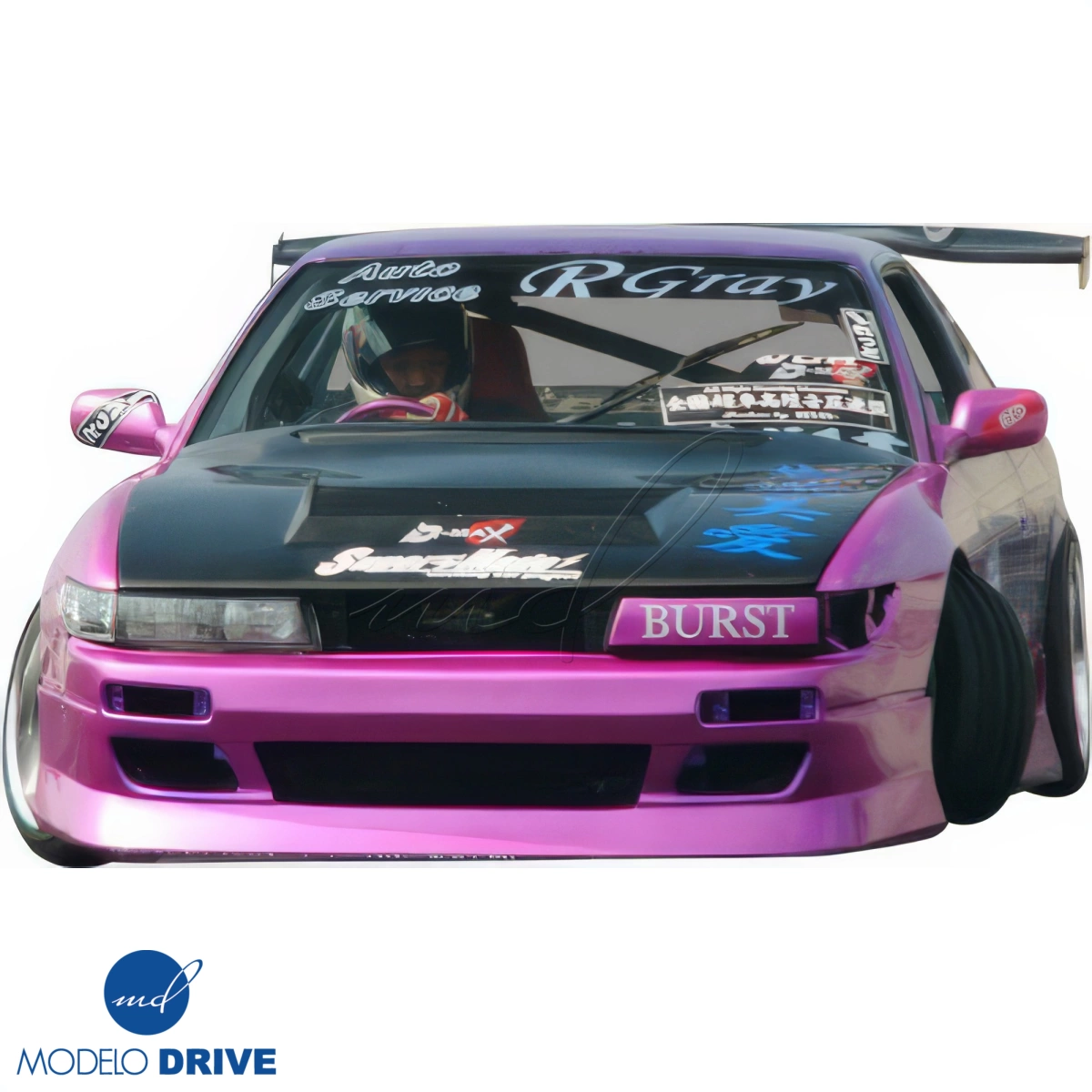 Modify your Nissan Silvia 1989 with our Exterior/Hoods - 3