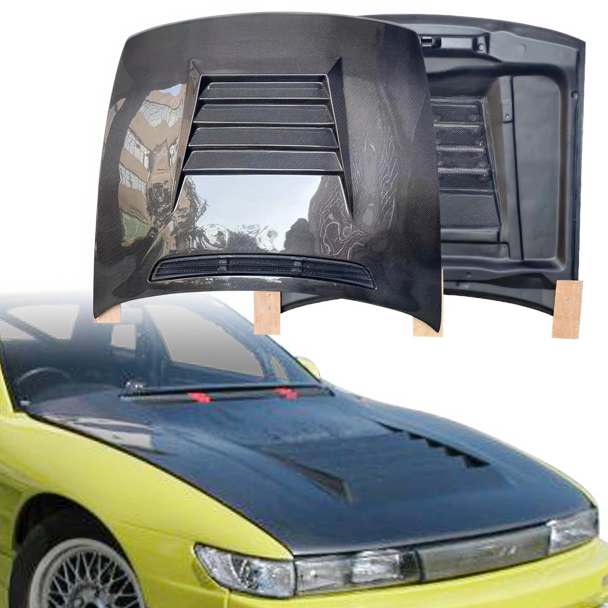 Modify your Nissan Silvia 1989 with our Exterior/Hoods - 7