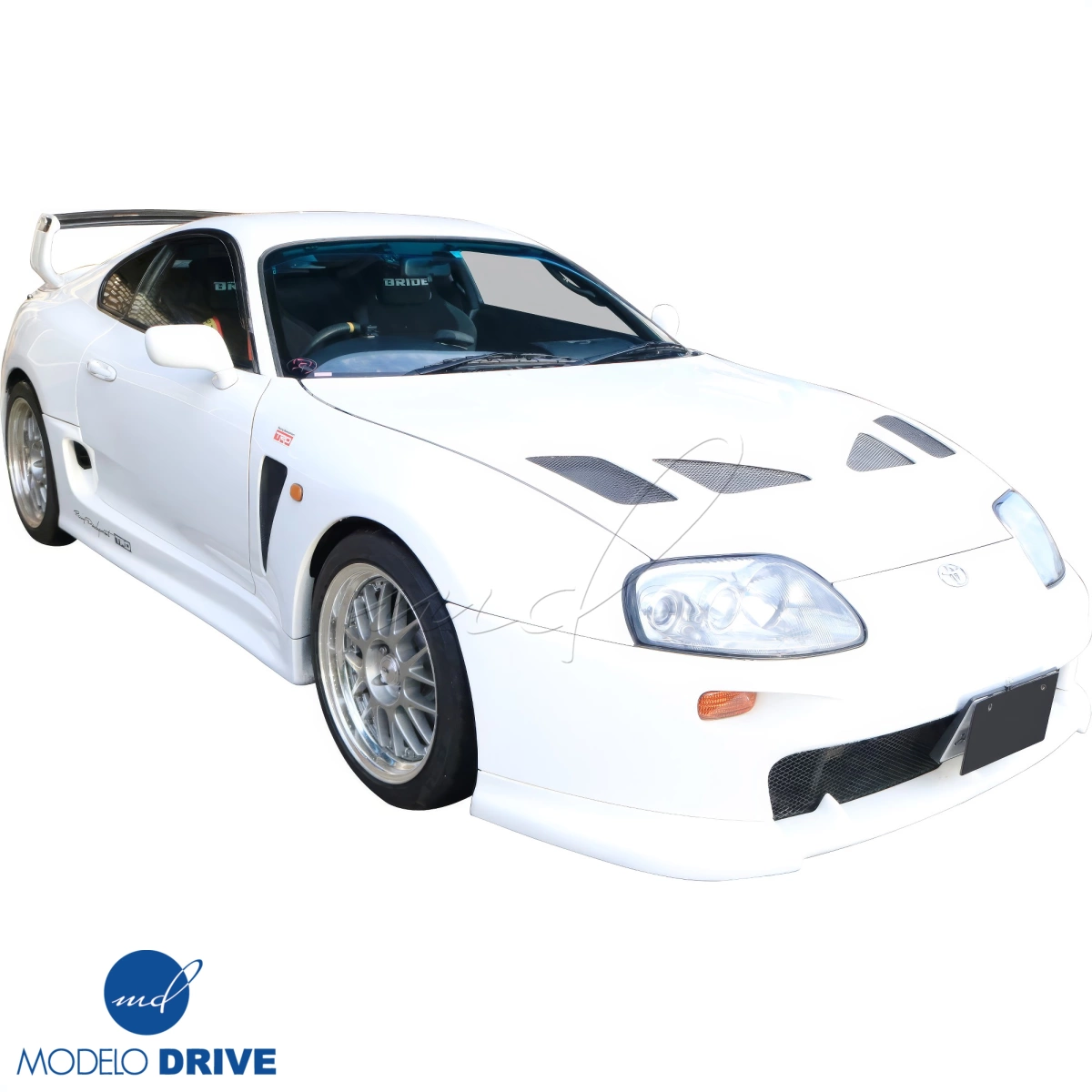Modify your Toyota Supra 1993 with our Exterior/Hoods - 3