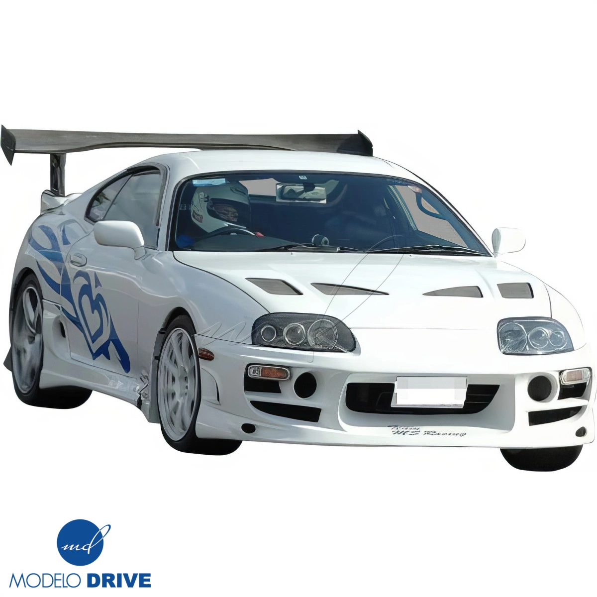 Modify your Toyota Supra 1993 with our Exterior/Hoods - 7