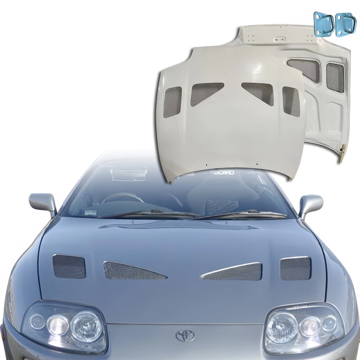 Modify your Toyota Supra 1993 with our Exterior/Hoods - 14