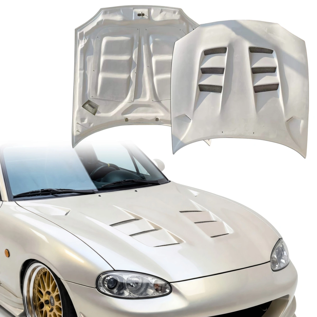 Modify your Mazda Miata 1998 with our Exterior/Hoods - 1
