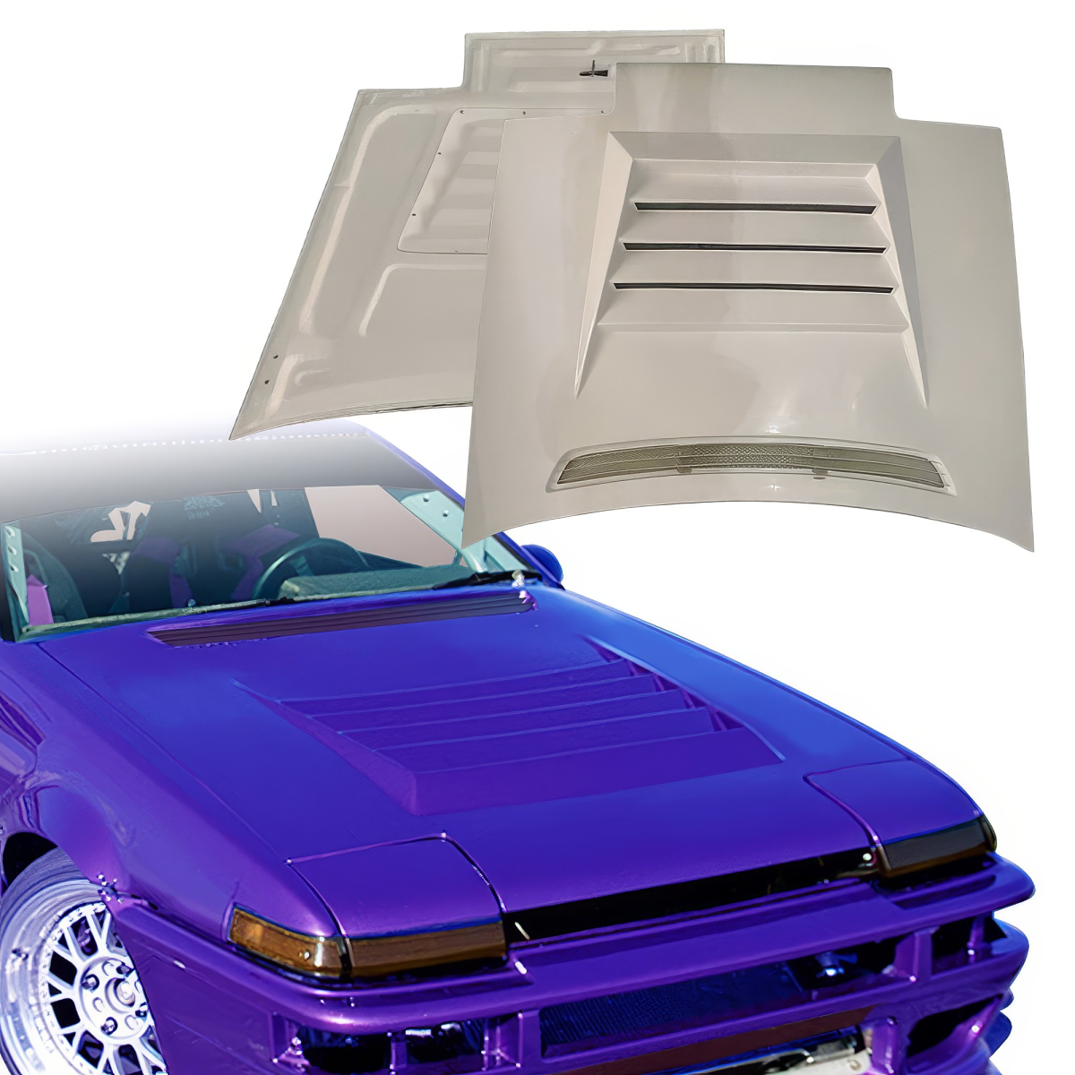 Modify your Toyota Corolla 1984 with our Exterior/Hoods - 