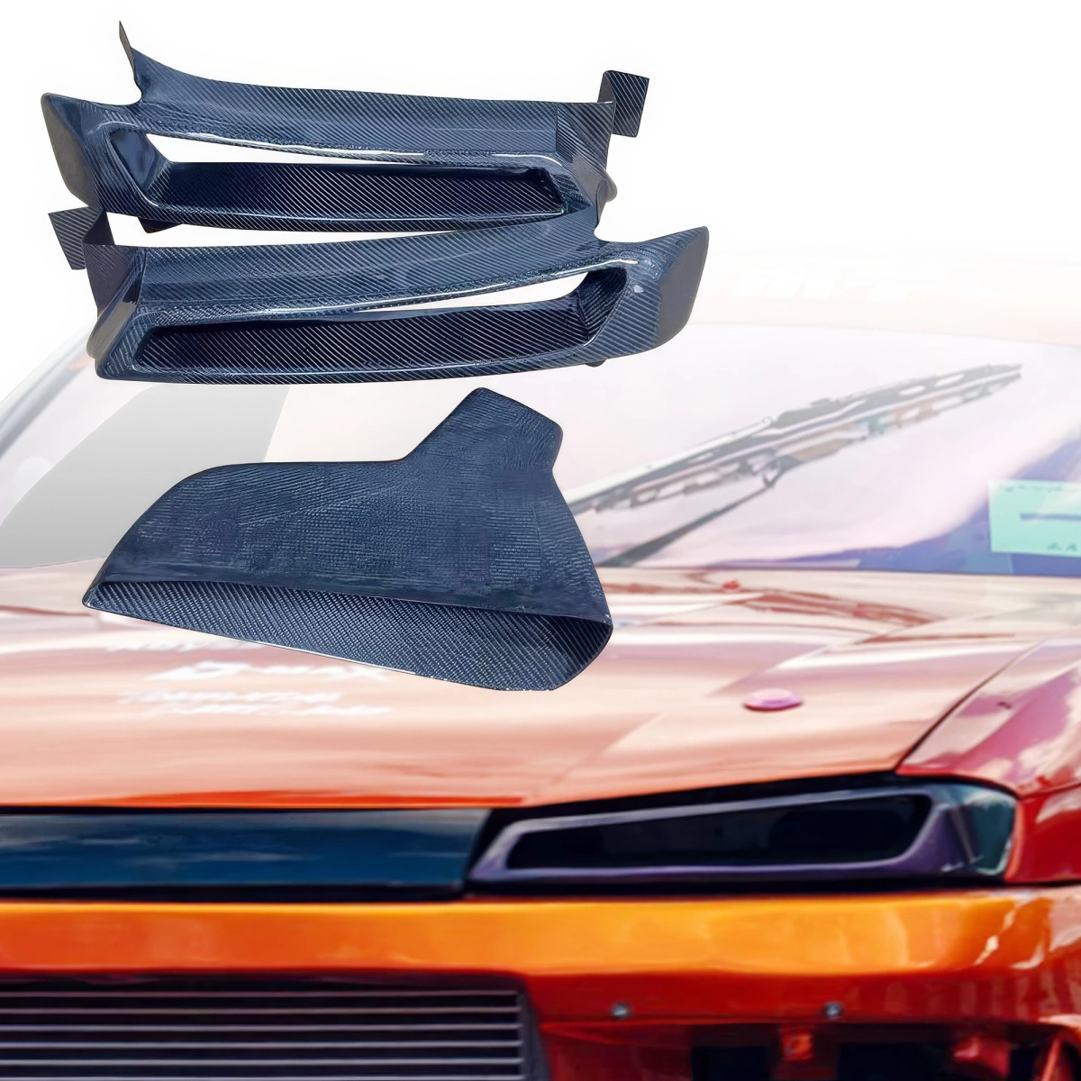 Modify your Nissan 240SX 1997 with our Lighting/Headlights - 8