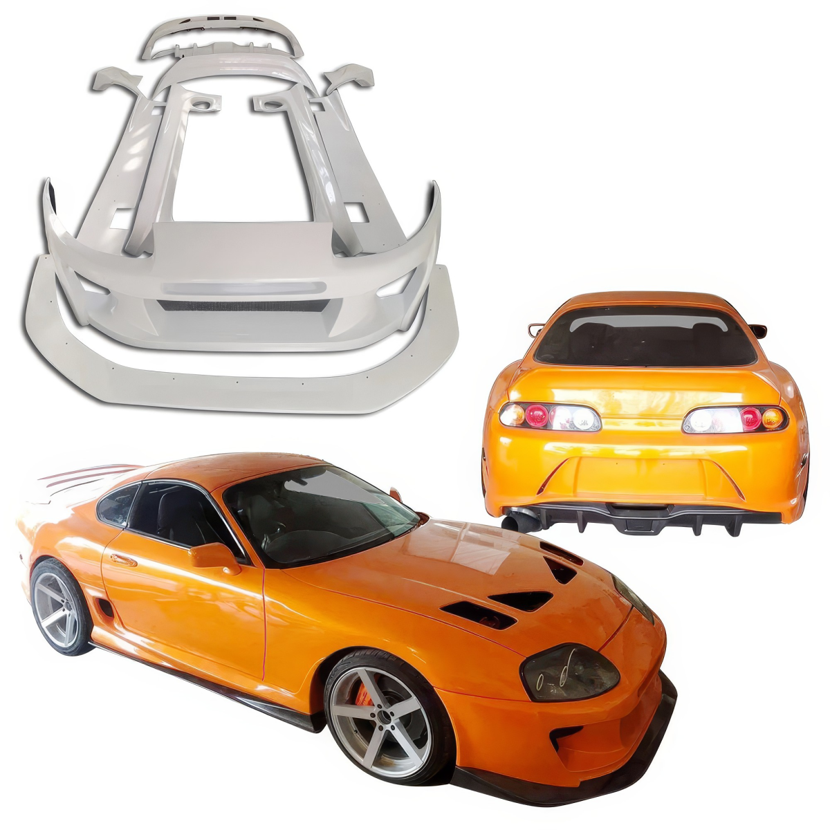 Modify your Toyota Supra 1993 with our Exterior/Complete Body Kits - 