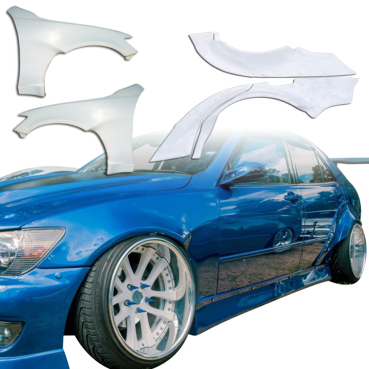 Modify your Lexus IS Series 2000 with our Exterior/Fenders - 