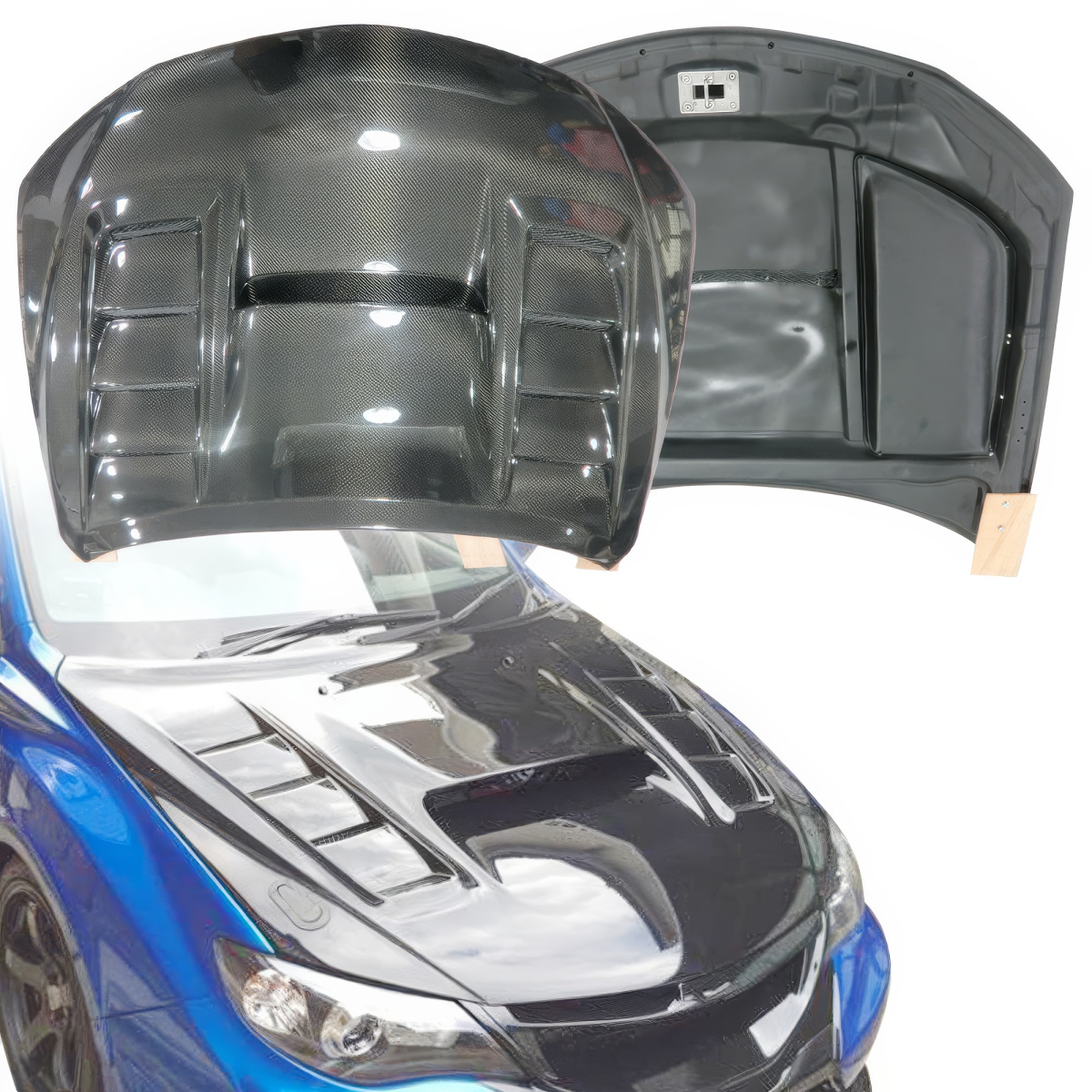 Modify your Subaru WRX 2008 with our Exterior/Hoods -