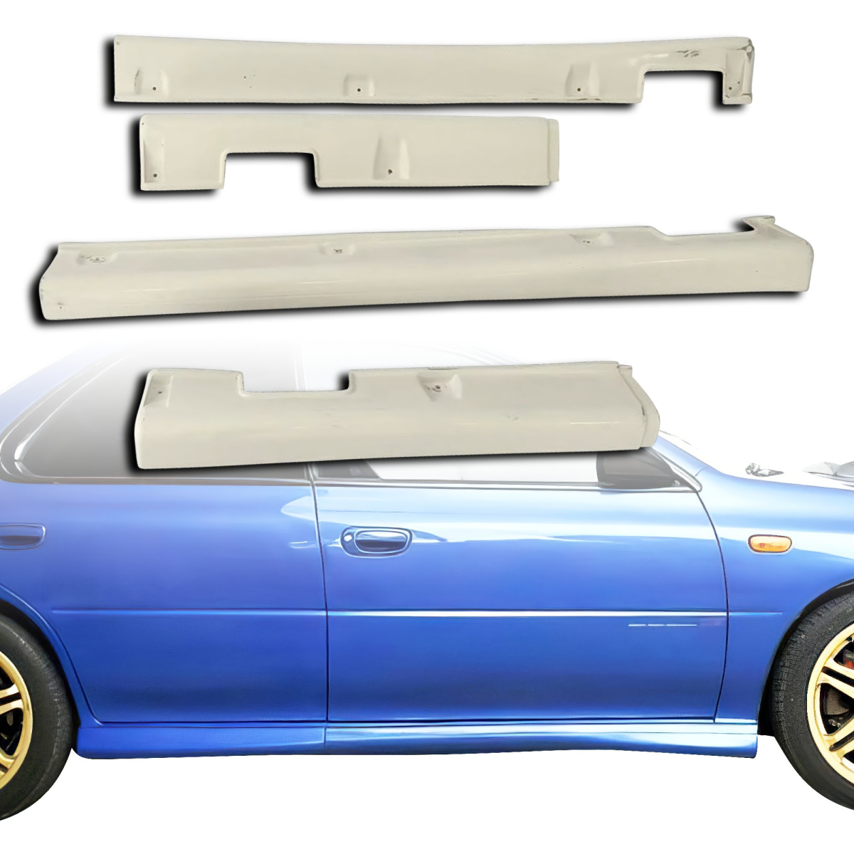 Modify your Subaru Impreza 1993 with our Exterior/Side Skirts - 