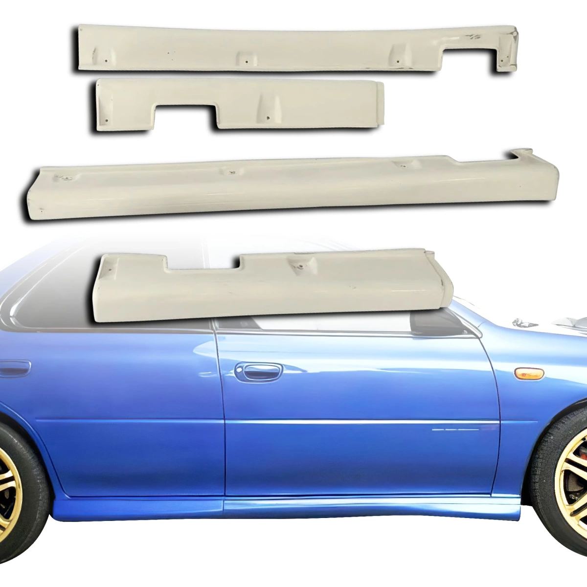 Modify your Subaru Impreza 1993 with our Exterior/Side Skirts - 6