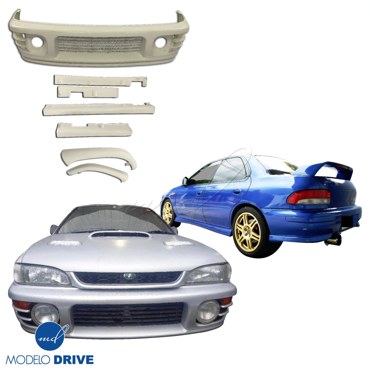 Modify your Subaru Impreza 1993 with our Exterior/Complete Body Kits - 3