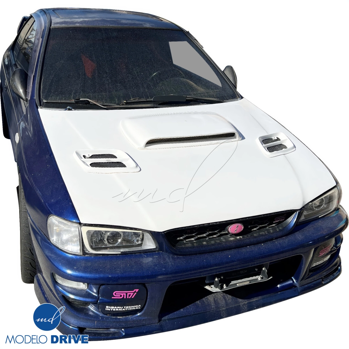 Modify your Subaru Impreza 1993 with our Exterior/Hoods - 4