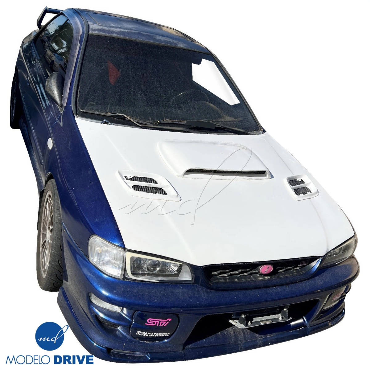 Modify your Subaru Impreza 1993 with our Exterior/Hoods - 5