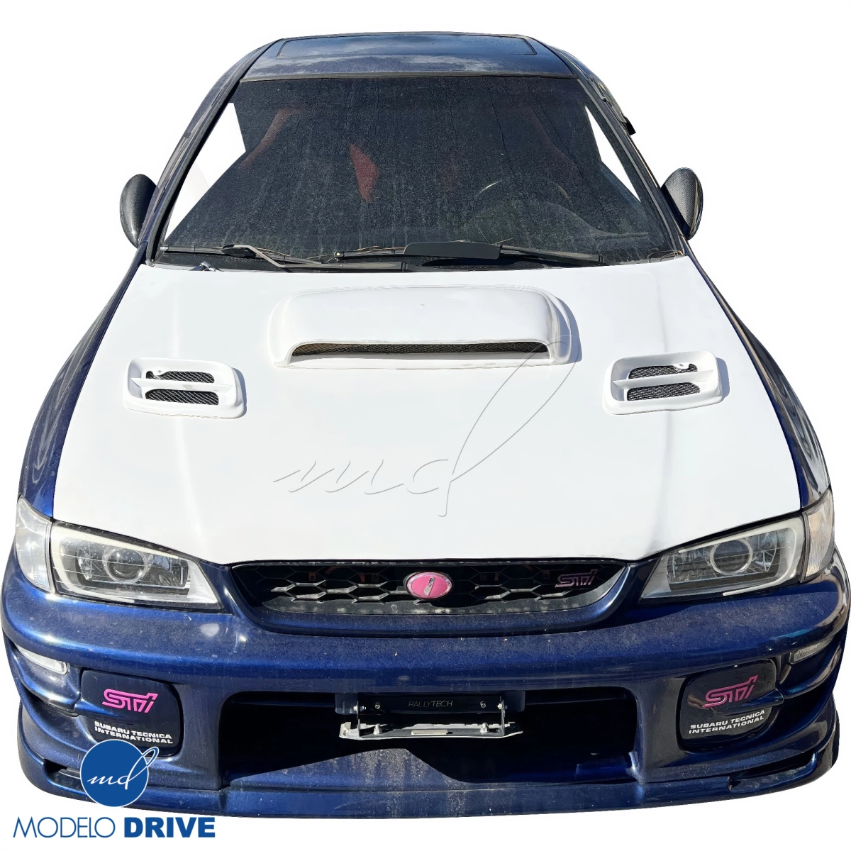 Modify your Subaru Impreza 1993 with our Exterior/Hoods - 6