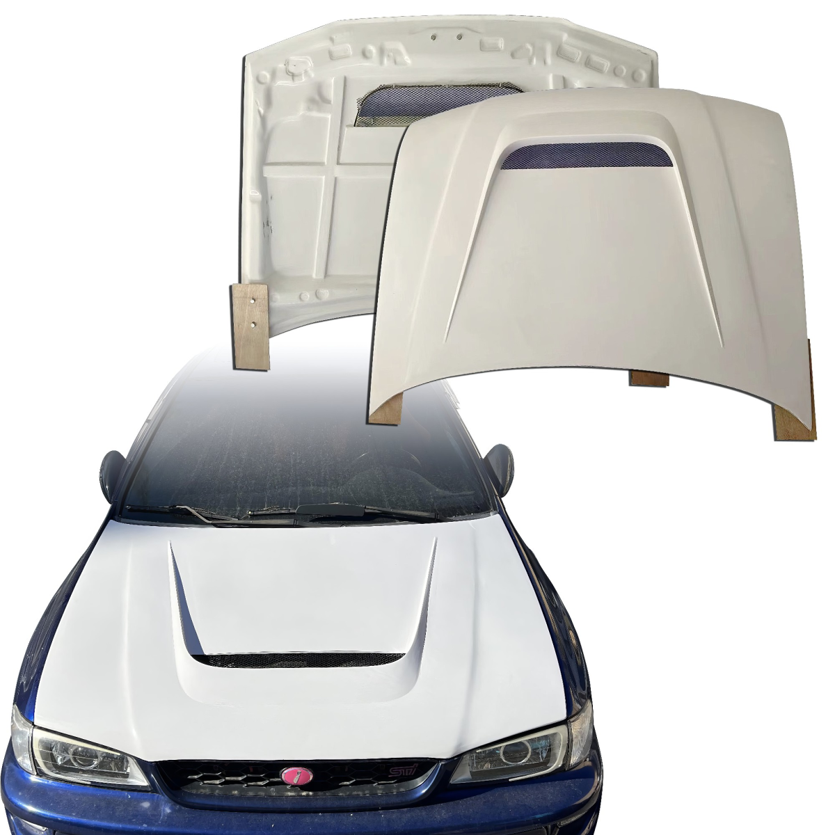 Modify your Subaru Impreza 1993 with our Exterior/Hoods -