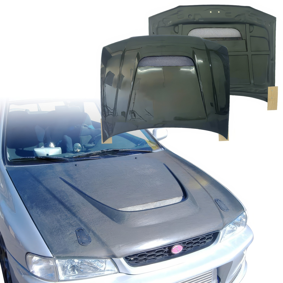 Modify your Subaru Impreza 1993 with our Exterior/Hoods - 