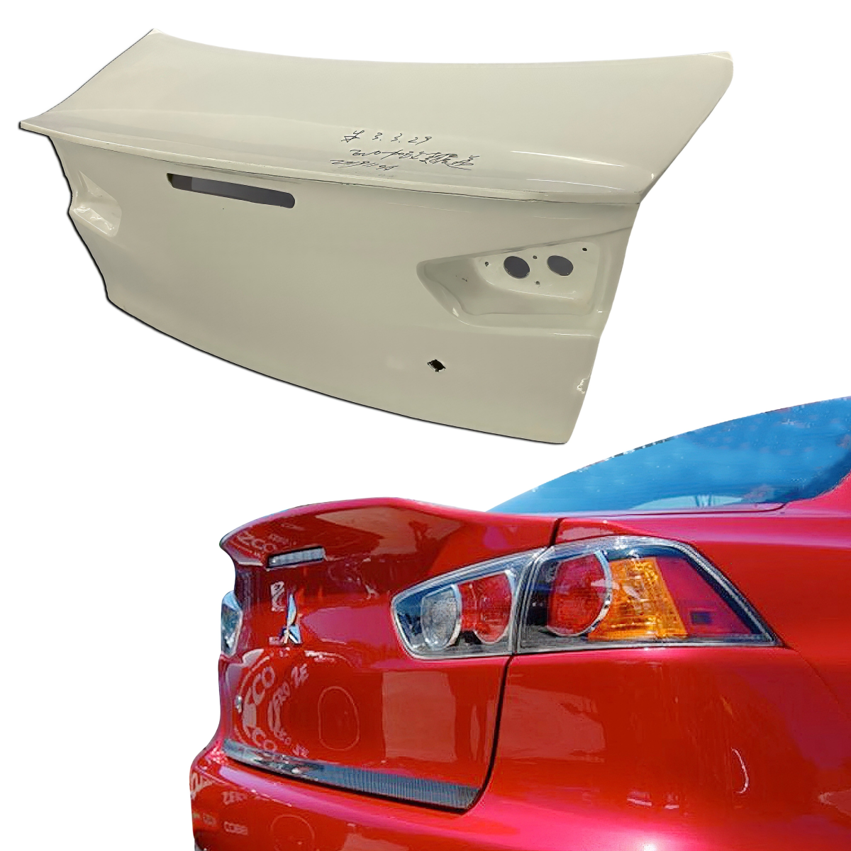 Modify your Mitsubishi Evolution 2008 with our Exterior/Trunks - 