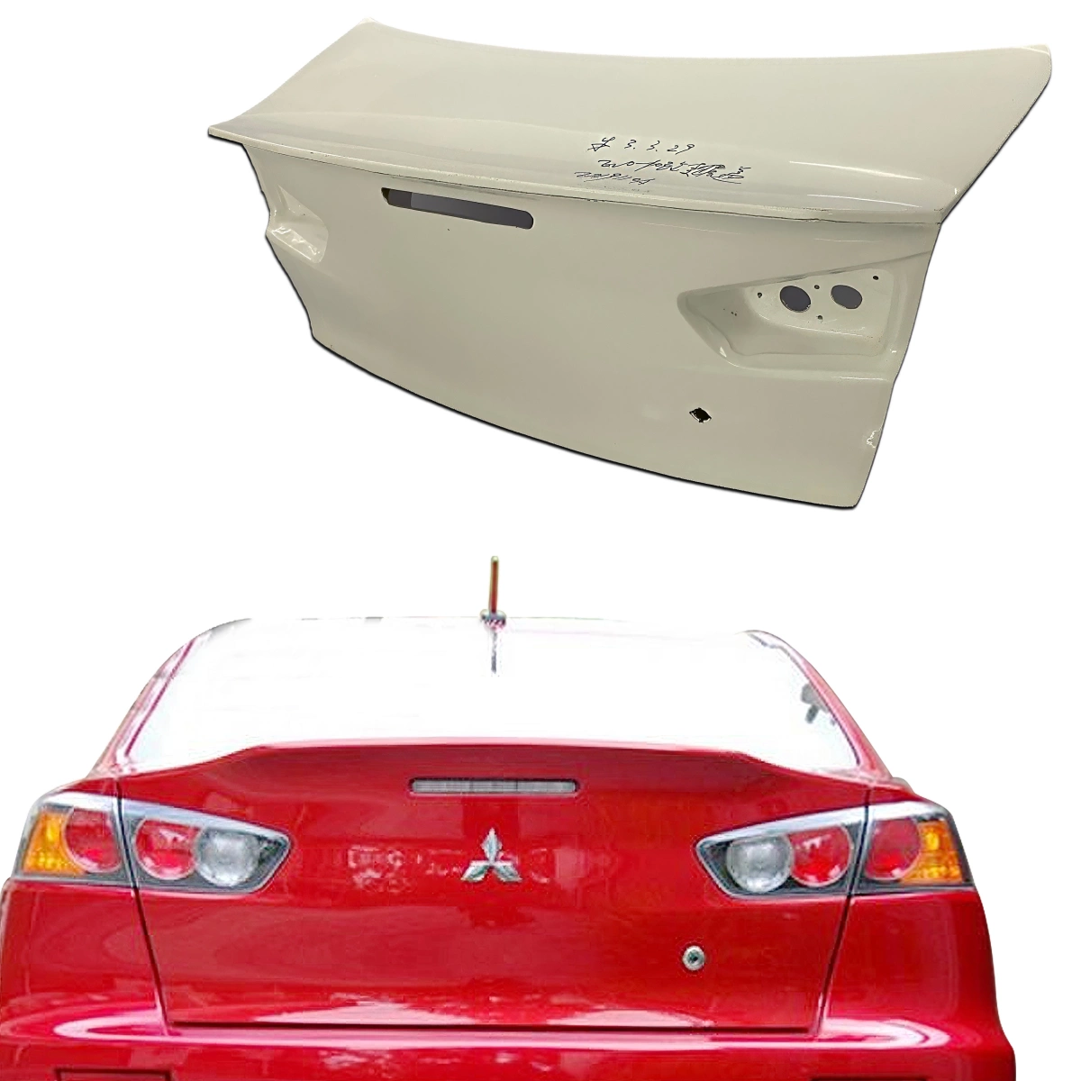 Modify your Mitsubishi Evolution 2008 with our Exterior/Trunks - 5
